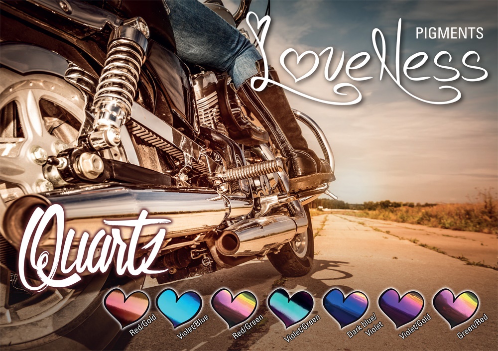 LoveNess Quartz Pigment Collection