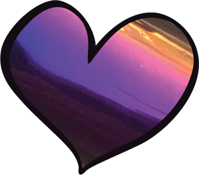 LoveNess Quartz pigment Violet/Gold