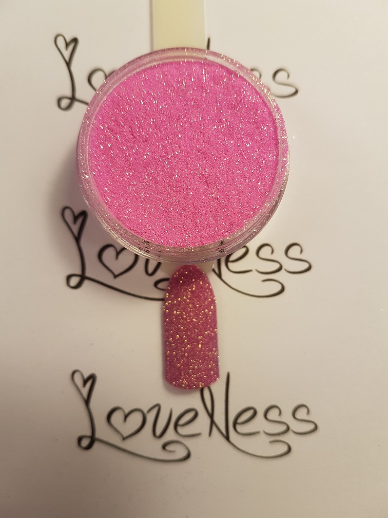 LoveNess Love 2 Sugar Glitter Nails Fuchsia 5 gr.