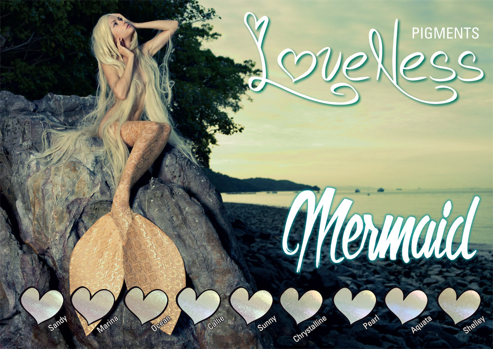 LoveNess Pigmenten Mermaid Collection