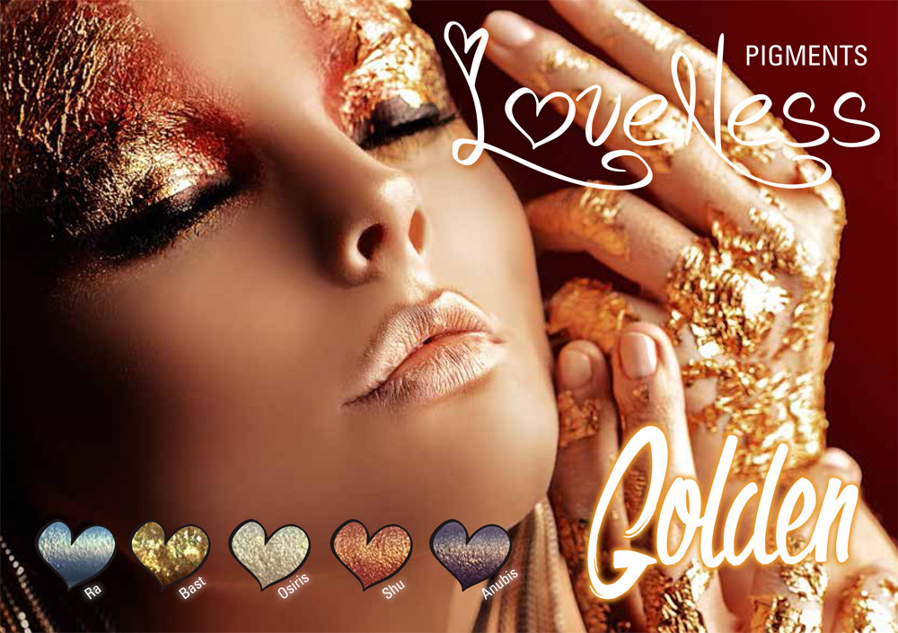 LoveNess Pigmenten Golden Collection