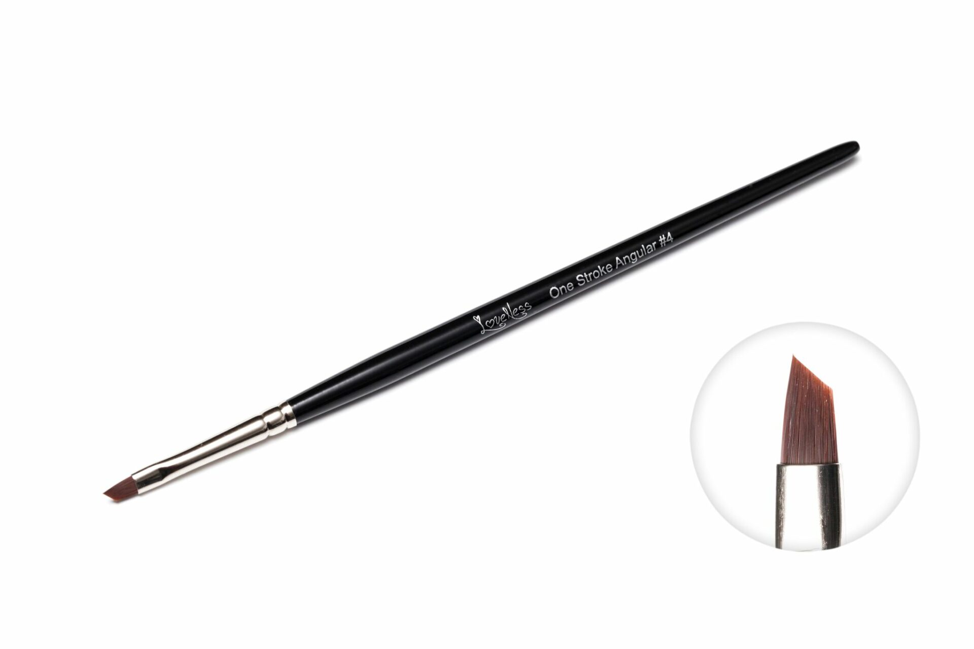 LoveNess One Stroke Brush Angular #4