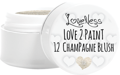 LoveNess Love 2 Paint Gel 12 Champagne Blush 7 gr.