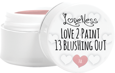 LoveNess Love 2 Paint Gel 13 Blushing Out 7 gr.