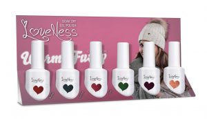 LoveNess Gelpolish Warm & Fuzzy Collection 6 pcs