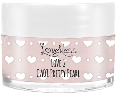 LoveNess Color Acryl 01 Pretty Pearl 10 gr. pot