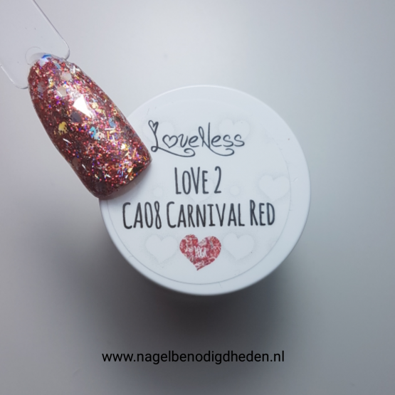LoveNess Color Acryl 08 Carnival Red 10 gr. site