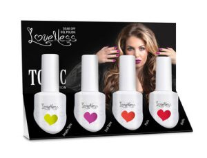 LoveNess Gelpolish Toxic Collection 4 pcs