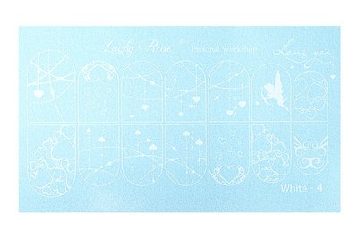 LoveNess Waterdecal White 4