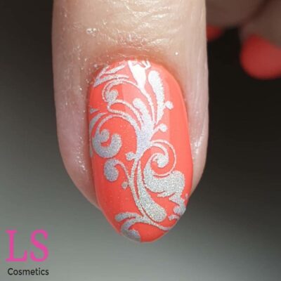 YOURS Curly Carnival, White Light Stempellak & Lecenté Rainbow Powder, The GelBottle Twiggy