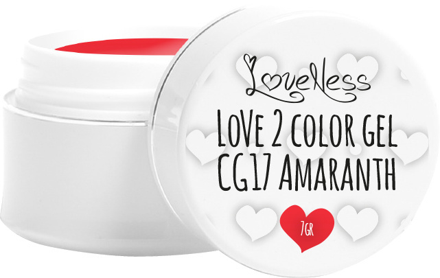 LoveNess Color Gel CG17 Amaranth 5ml.