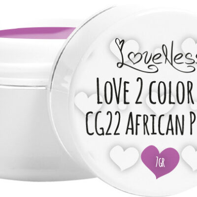 LoveNess Color Gel CG22 African Purple 5ml.