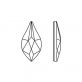 Swarovski Flat Backs Flame White Opal 7,5mm. 6stuks_!