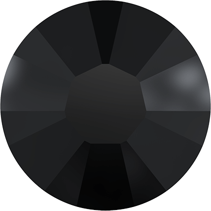 Swarovski Flat Backs Xilion Jet