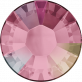 Swarovski Xilion Flat Backs Light Rose AB SS12 70st.