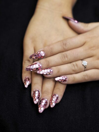 Lecenté Disco Balls - Funky Town nails