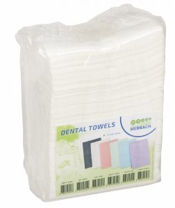 Merbach Dental Towel Wit 3lgs Pap