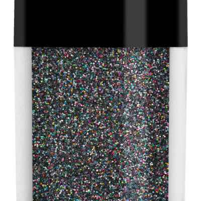 Lecenté Holographic Glitter Black 8 gr.