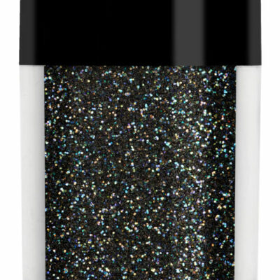 Lecenté Iridescent Glitter Rainbow Black 8 gr.