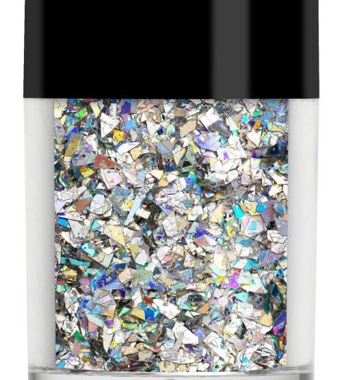 Lecenté Random Glitter Silver Holographic Crushed Ice 8 gr
