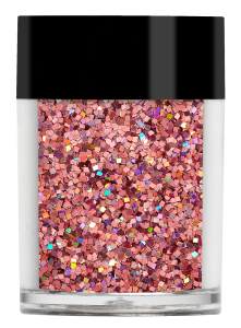 Lecenté Squares Glitter Holographic Rose 8 gr.