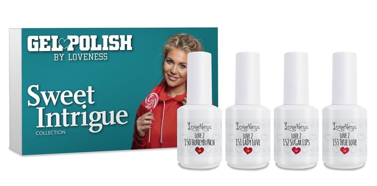 LoveNess Gelpolish Sweet Intrigue Collection 4st