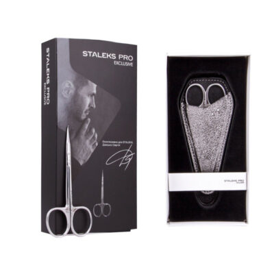 Staleks Pro Exclusive Nagelriemschaartje + Lederen Swarovski Hoes