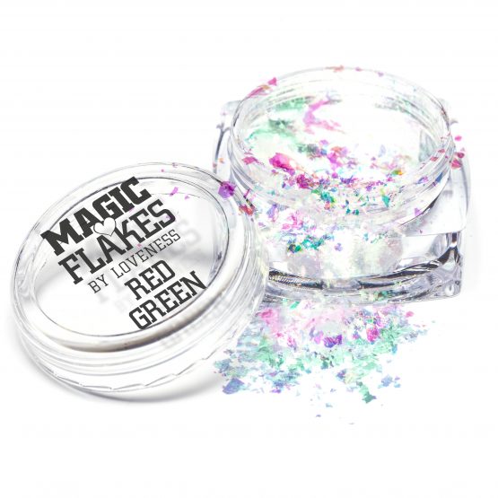 LoveNess Glitters Magic Flakes Red Green