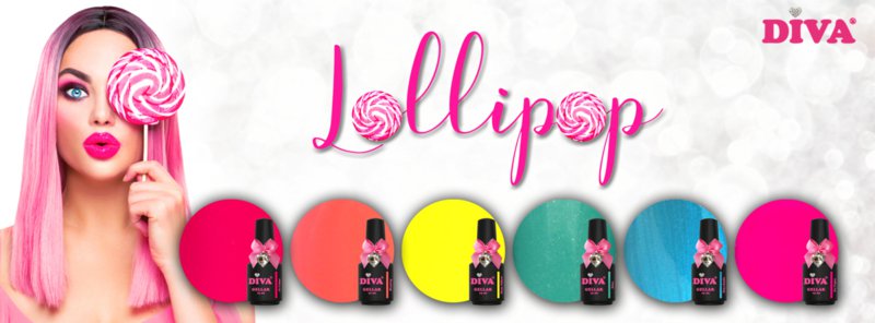 Diva Gellak Lollipop Collection 6 x 15 ml