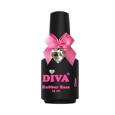 Diva Rubberbase Gellak Clear 15 ml