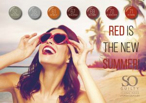 SO Guilty Utopian Gelpolish Red Is The New Summer