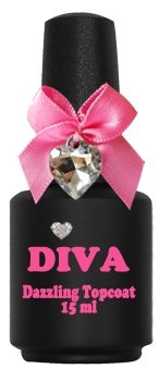 Diva Dazzling Topcoat No Wipe 15 ml