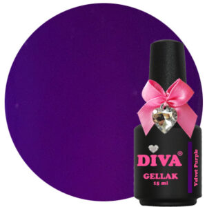 Diva Gellak Velvet Purple 15 ml