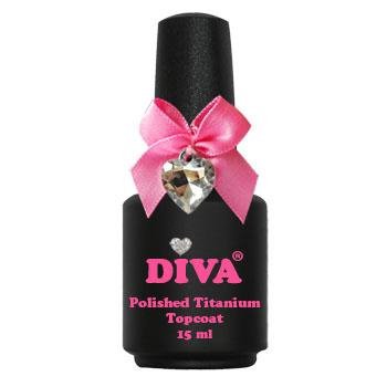 Diva Titanium Topcoat UV Polished 15 ml