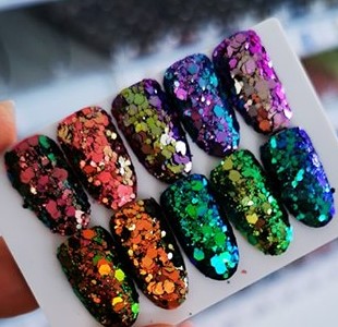 LoveNess Chameleon glitters 1 tm 10 voorbeeld