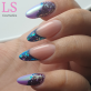 LoveNess Glitters Chameleon 04, Magic Unicorn Purple, Gelpolish Doofie, Paint Gel 18 Aurelia, RevoGel Cover Pink & Crystal Clear, YOURS Off The Cuff, Purple Affection 4