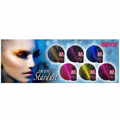 Diva Gellak Cat Eye Stardust Collection 6 x 15 ml