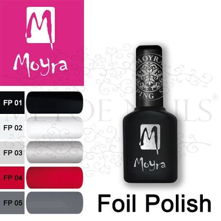 Moyra Foil Polish For Stamping 5 flesjes