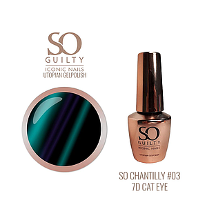 SO GUILTY Gelpolish 7D Cat Eye 03 Chantilly