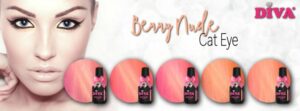 Diva Gellak Cat Eye Berry Nude Collection 5 x 15 ml (incl. Extra Strong Magneet)