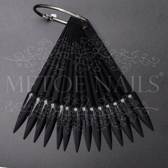 Color Pop Ring Stiletto Black 40st