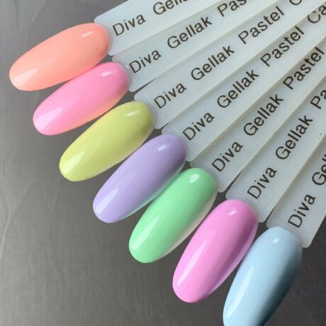 Diva Gellak Pastel Collectie kleuren