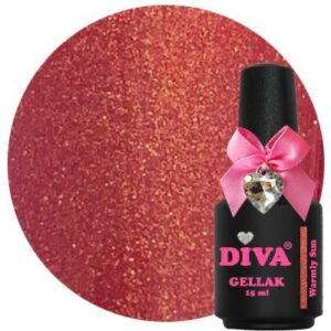 Diva dress your nails Warmly Sun