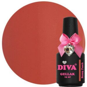 Diva dress your nails Sunny Peach