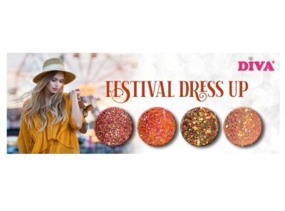 Diva Festival dress up your nails glitter collection