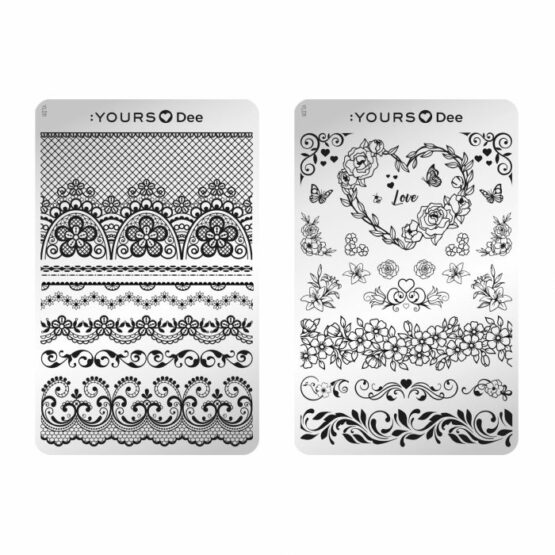 YOURS Loves Dee YLD11 Lovely Flowers (Double Sided)