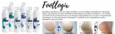 Footlogix Cracked Heel & Rough Skin Before after