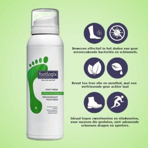 Footlogix Foot Fresh Spray uitleg