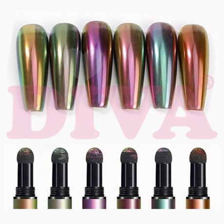 Diamondline Pigment Pen Holographic Chameleon Rainbow Complete Serie
