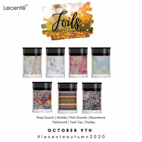 Lecenté Nail Foil Autumn 2020 Collectie (7 foils)